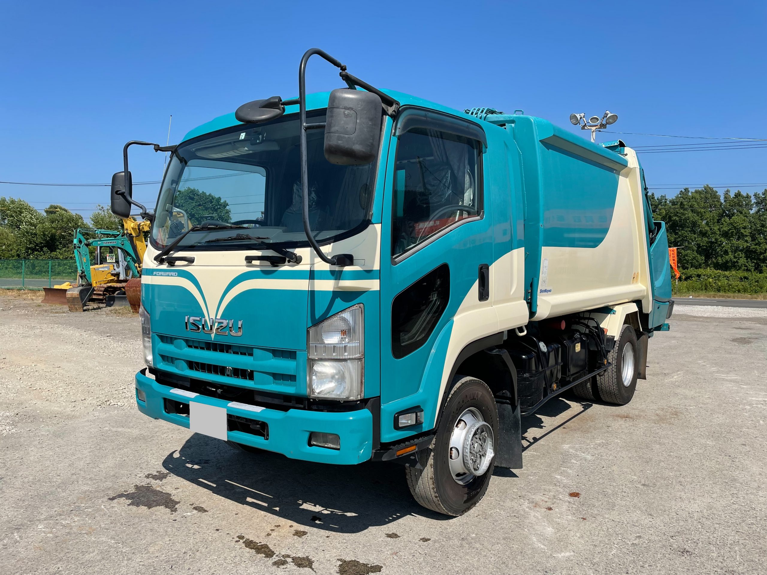 平成20年 フォワード 8.2㎥プレス式パッカー 4WD