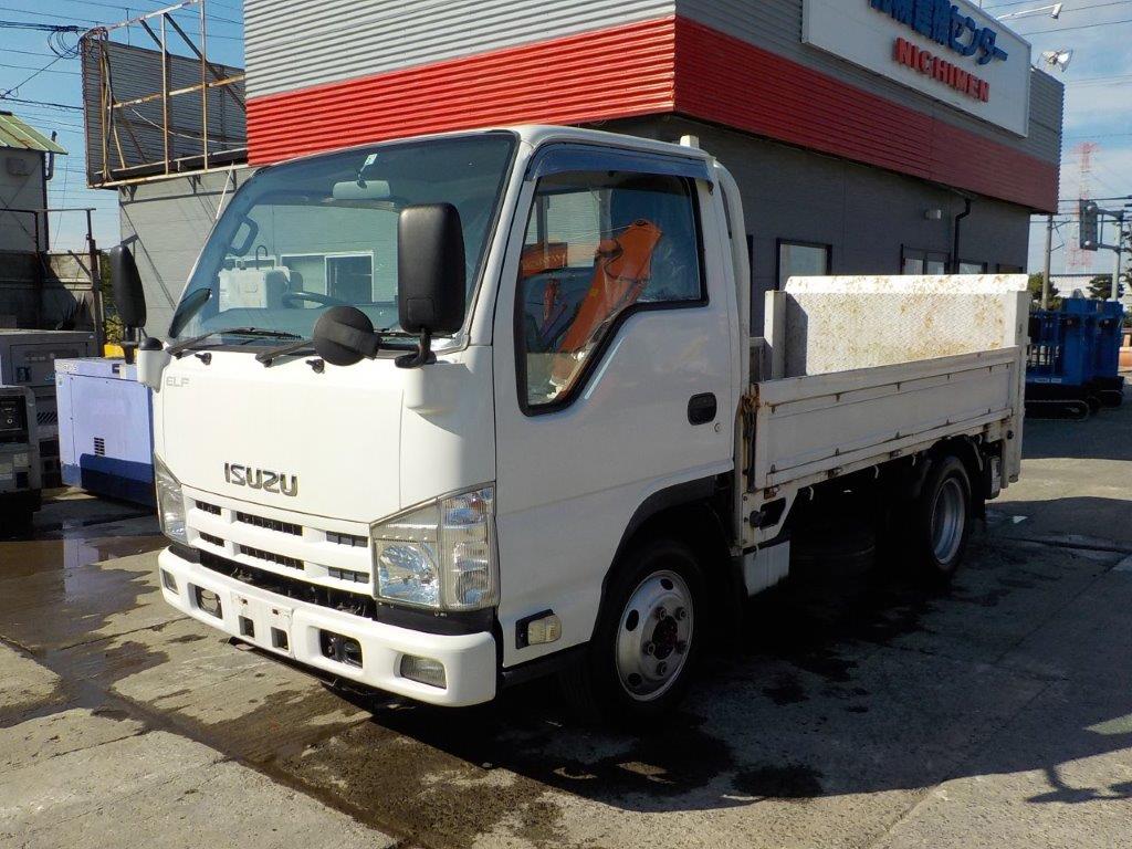平成23年 いすゞ エルフ 2トン平 ショート 4WD・垂直ゲート
