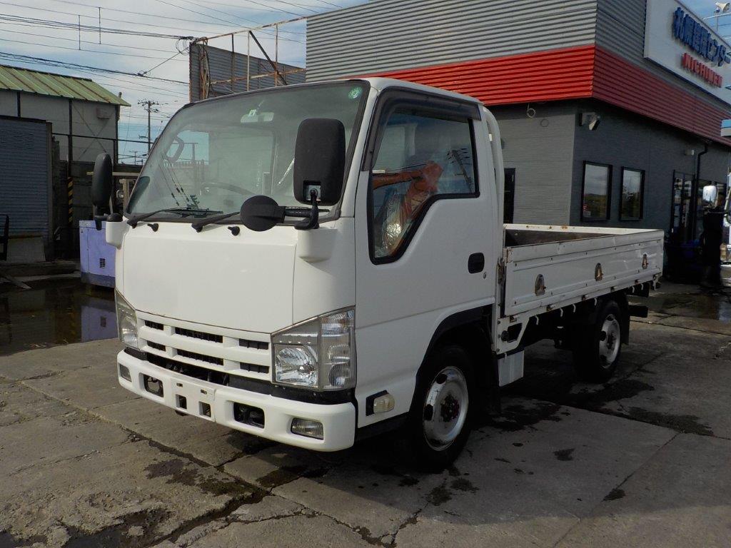 平成21年 いすゞ エルフ 1.5トン平 ロング 4WD