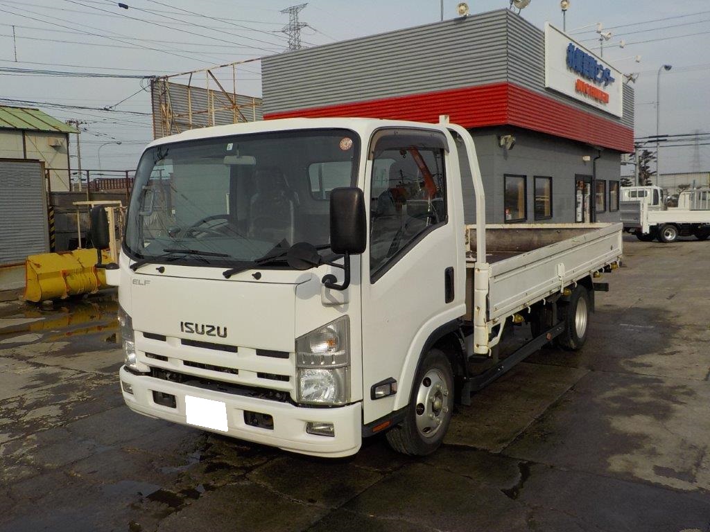 平成26年 いすゞ エルフ 3トン平 ワイドロング(車検令和4年5月)