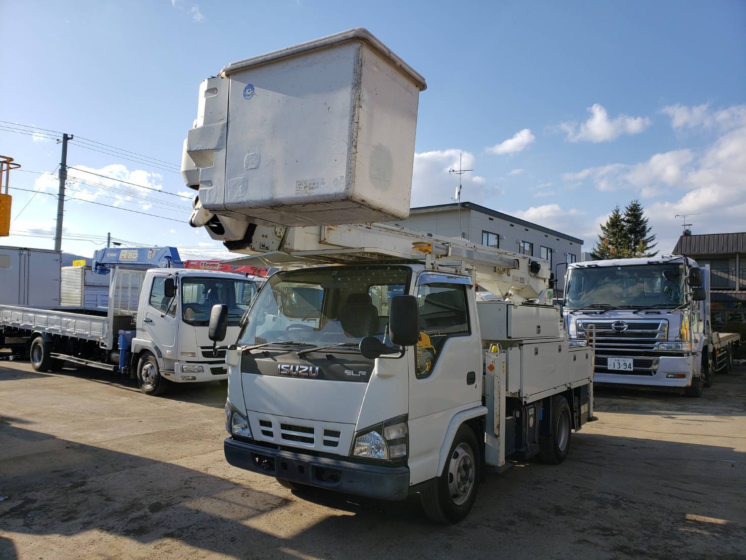 平成18年・エルフ14.6m高所作業車 ★FRPバケット ★電工仕様