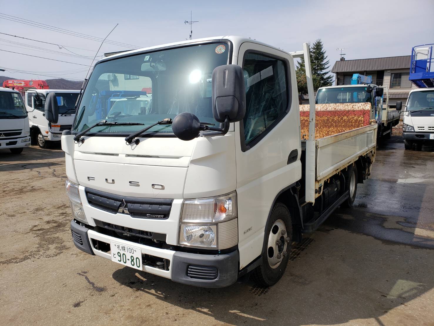 H23年・キャンター2t平 4WD パワーゲート付