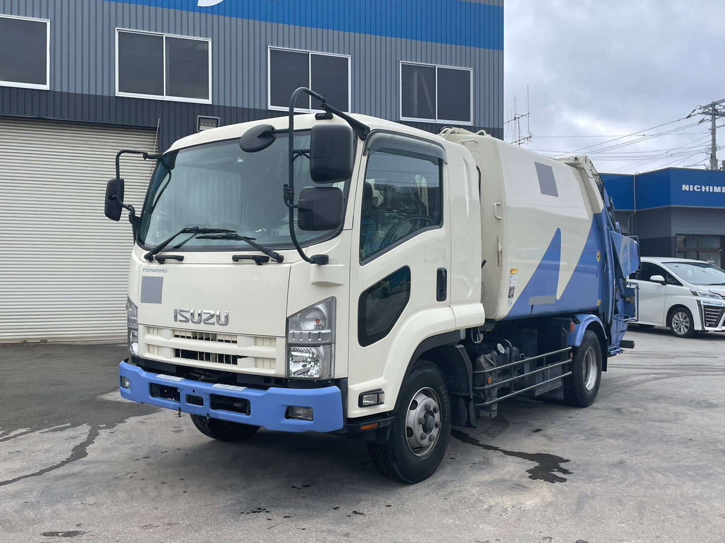 平成21年 フォワード プレス式 パッカー車 ★容積7.7㎥ ★上物極東開発